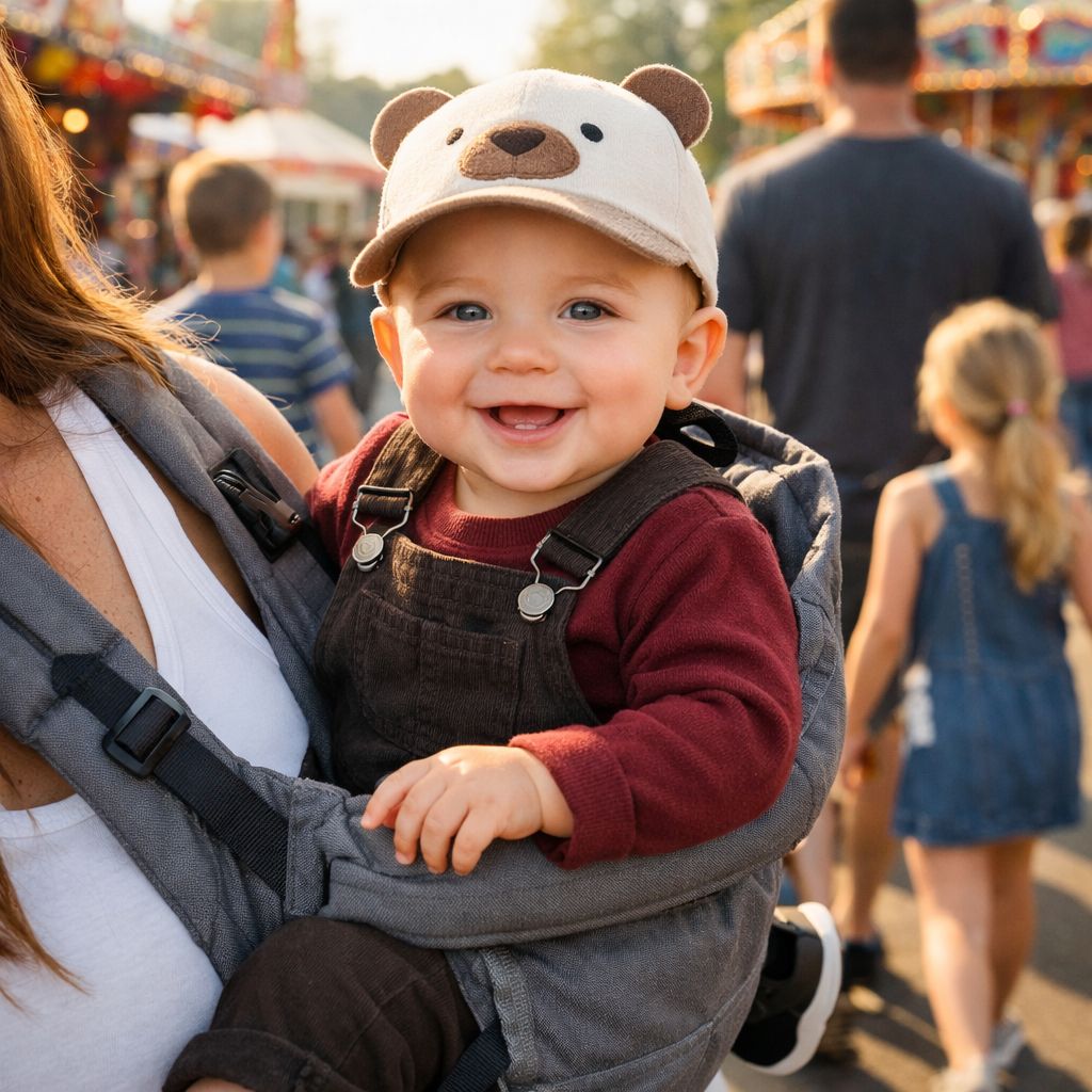 casquette pour bebe Elio parfaite pour sortie fête foraine