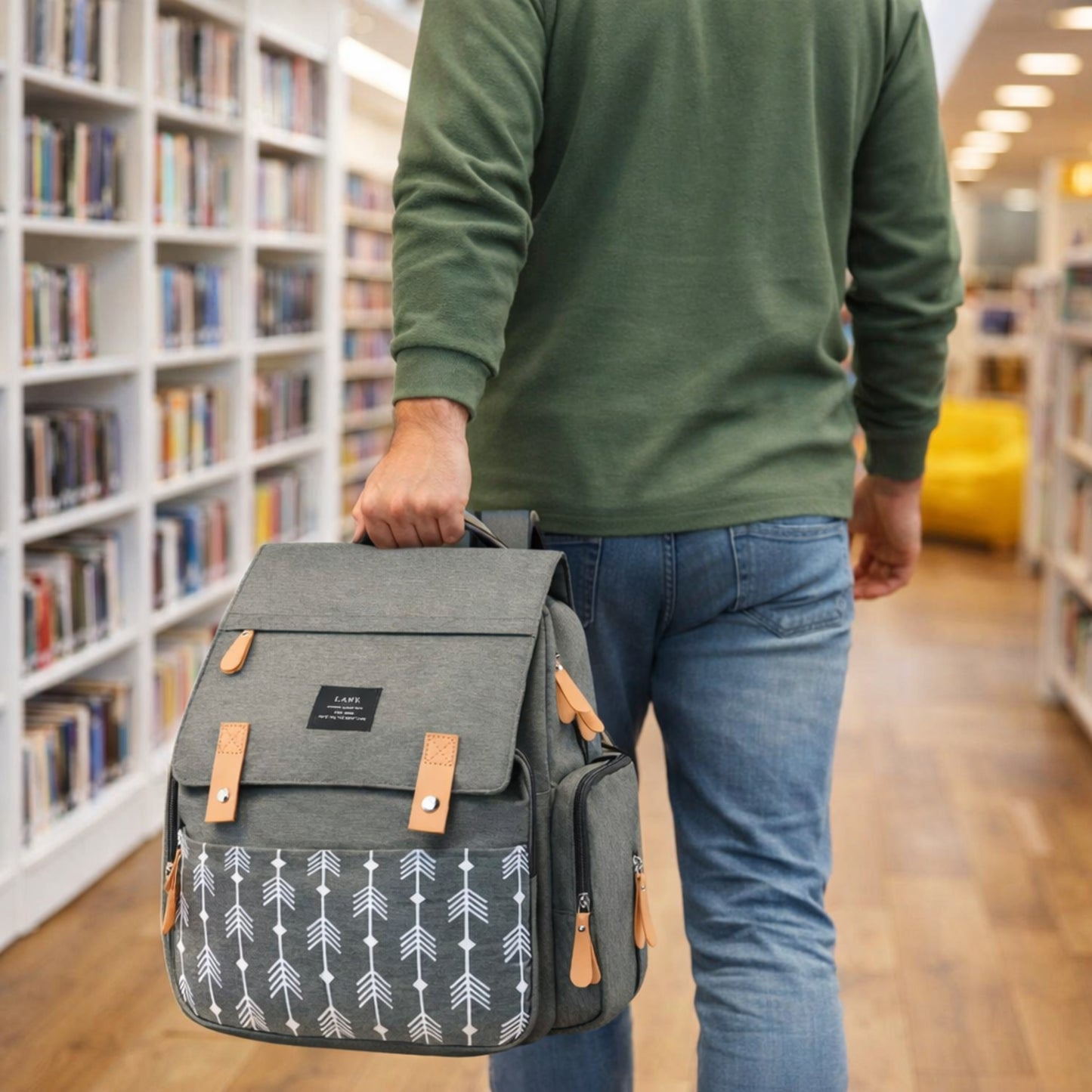 sac a dos a couche Au pluriel converti pour papa seulement
