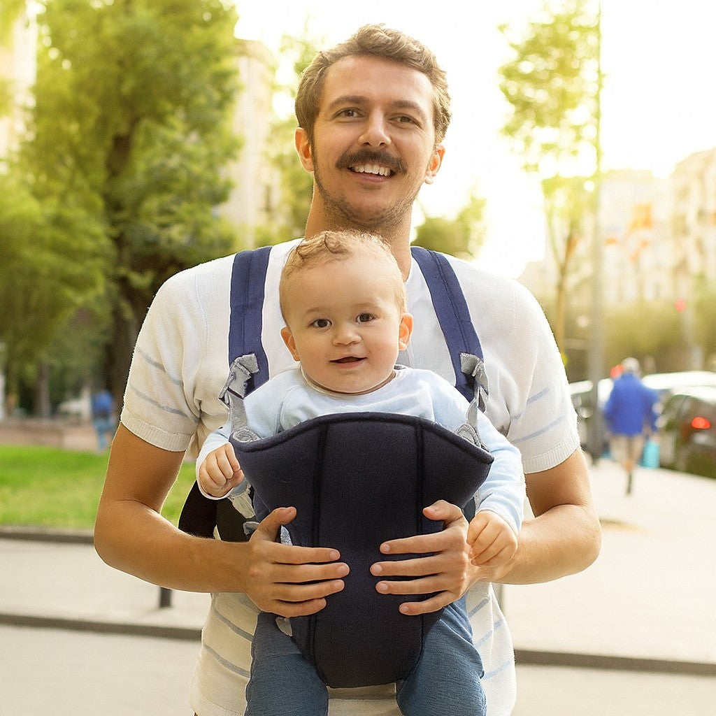 promenade père fils porte bebe Le Confortage