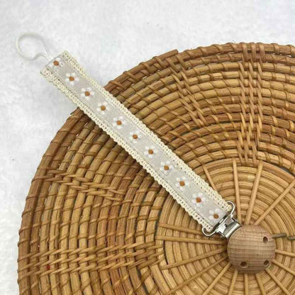 attache suce motifs marguerites blanches