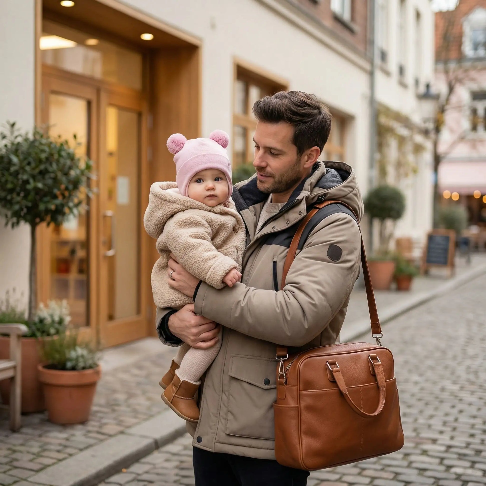bonnet bébé fille Élyne rose mignon