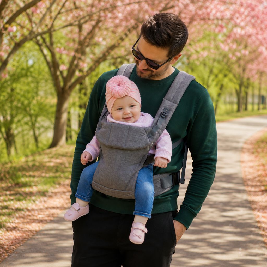 bonnet bébé fille Malo rose promenade printemps