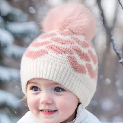 bonnet bébé fille Nori beau coeur