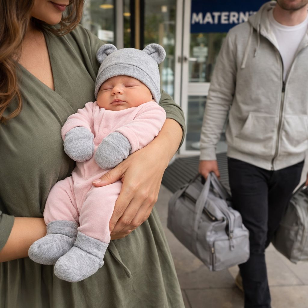 bonnet bebe Nelyo gris unisexe sortie de maternité