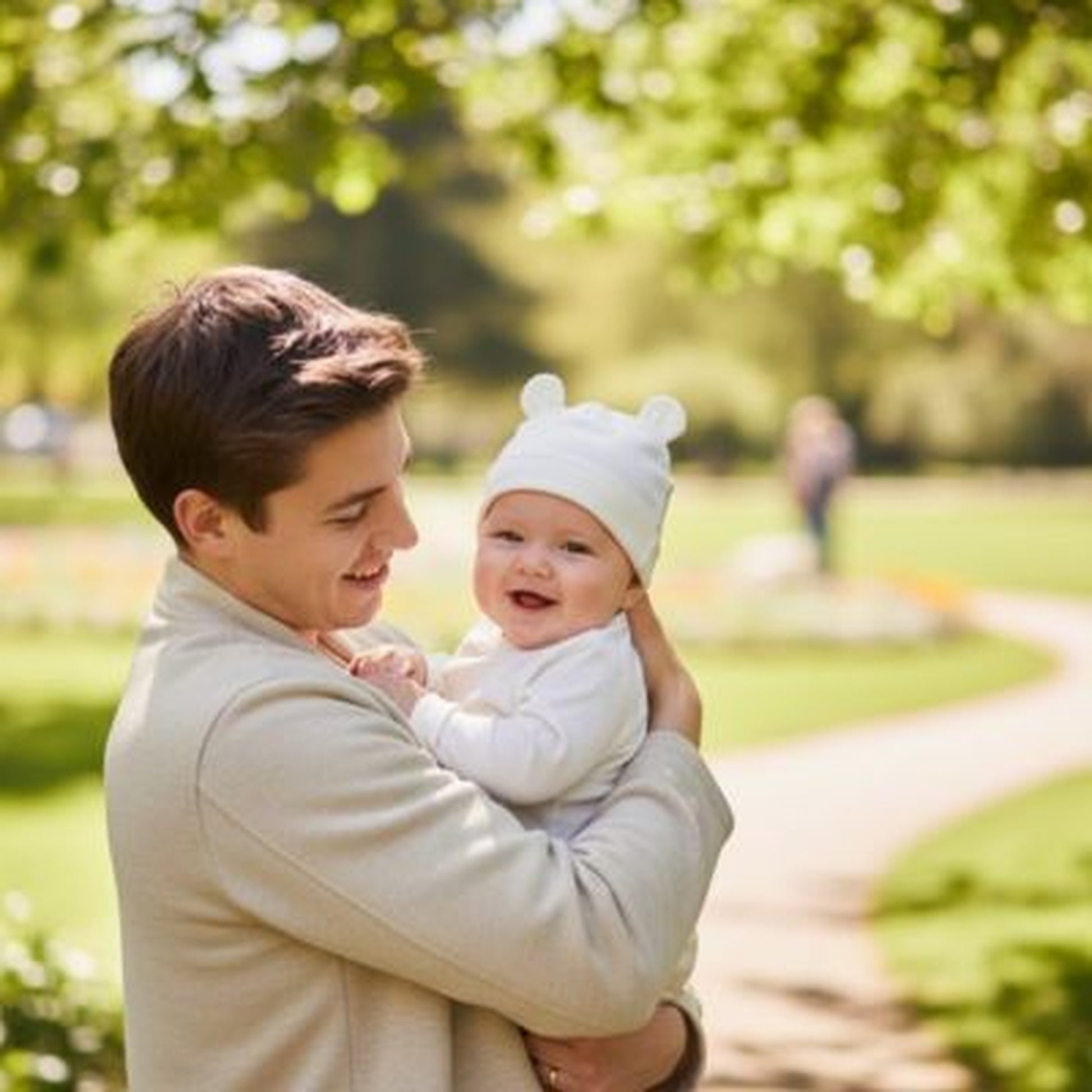 bonnet bébé fille blanc confortable