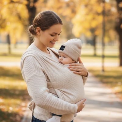 bonnet bebe beige chaud et doux