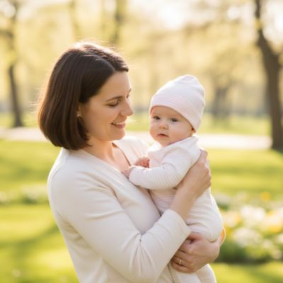 bonnet bebe naissance pour les sorties avec elle