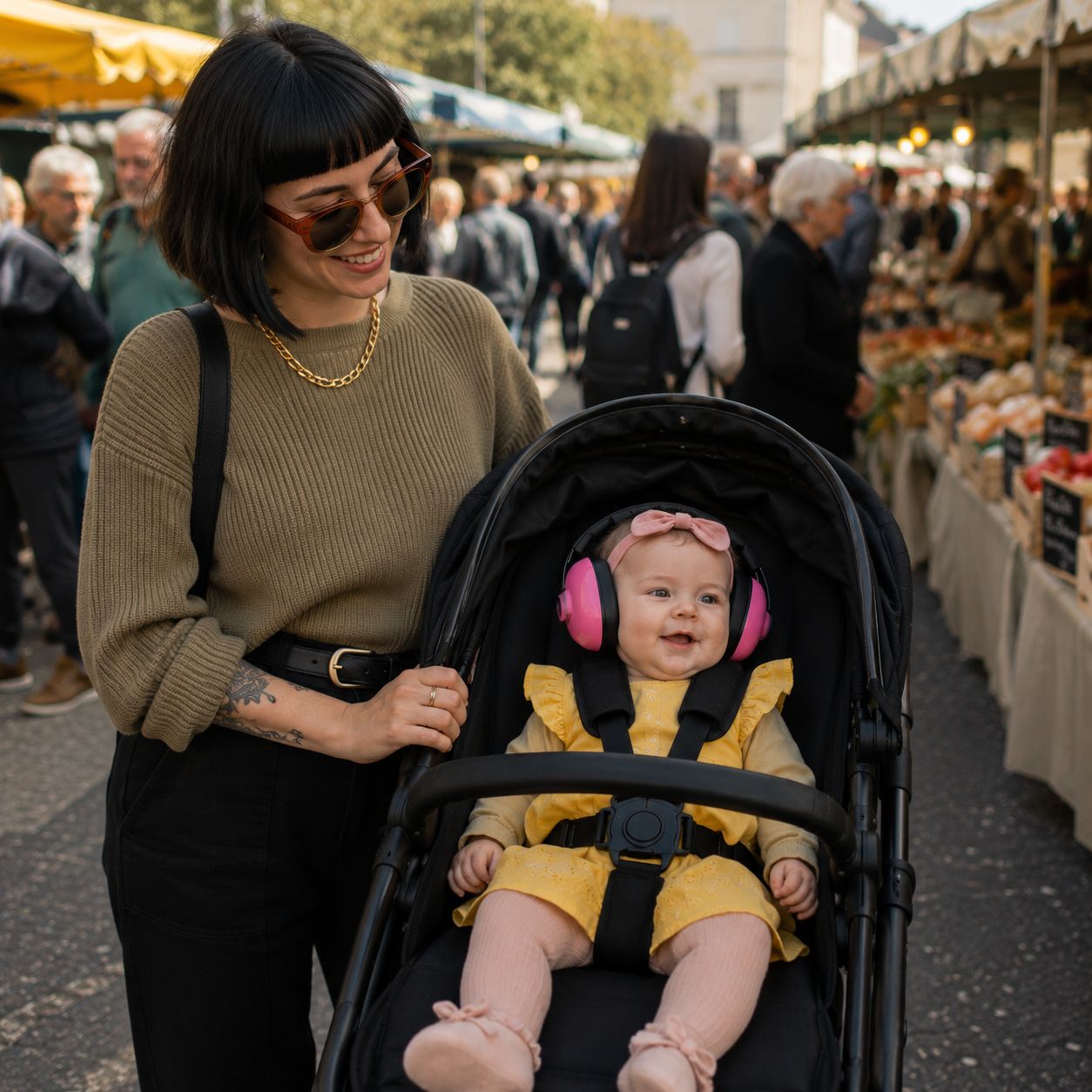 casque anti bruit bébé Auréa rose marché public