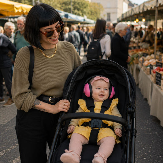 casque anti bruit bébé Auréa rose marché public