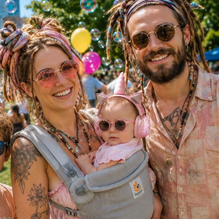 casque anti bruit pour bebe Mufi licorne fête quartier