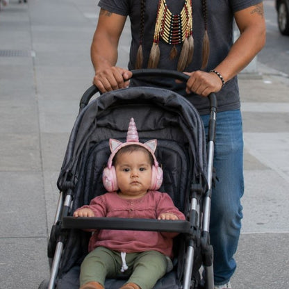 casque anti bruit pour bebe Mufi licorne promenade ville bruyante