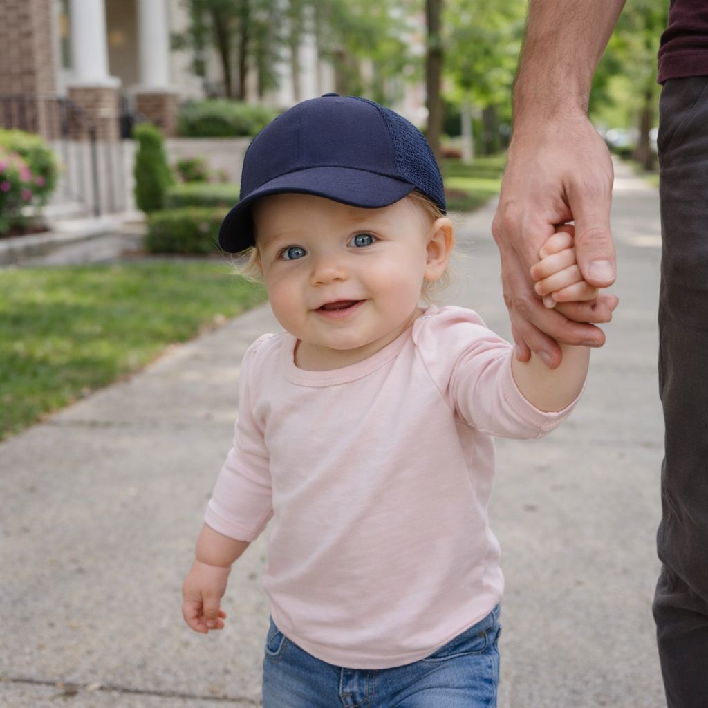 casquette bebe Noki marine unisexe