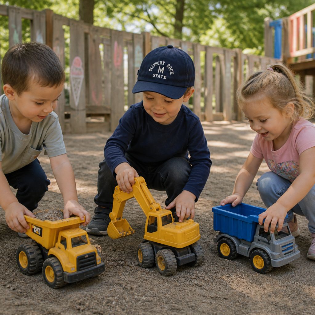 casquette pour bebe Rock State marine jouer camions amis
