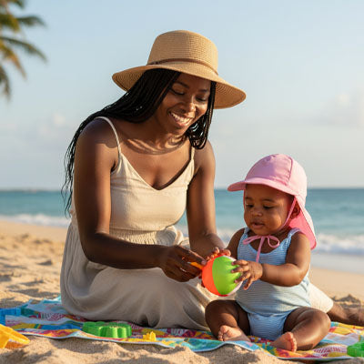 casquette pour bebe protège ses yeux 