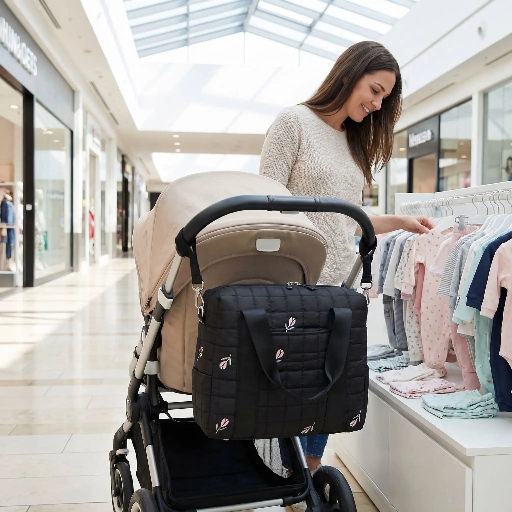 sac a langer petit pour courses centre commercial