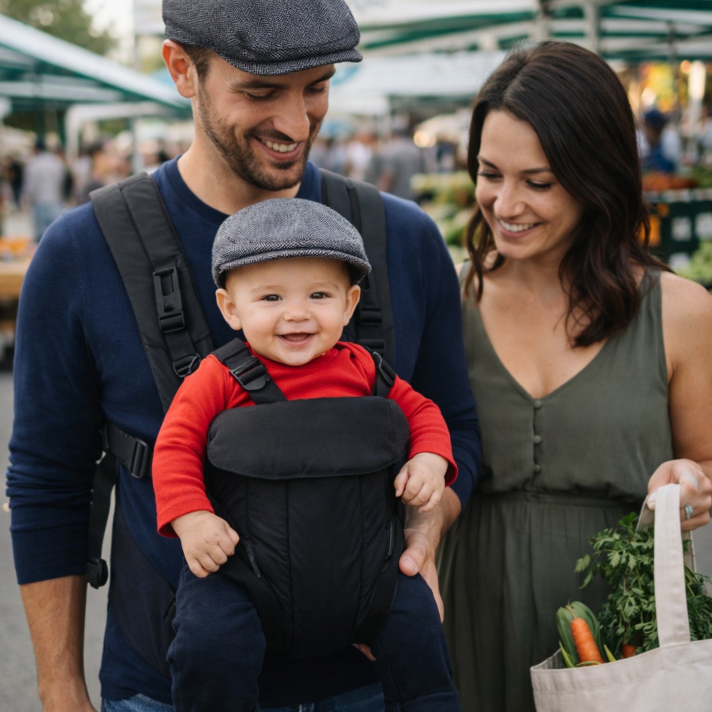 chapeau bebe Zino gris au marché