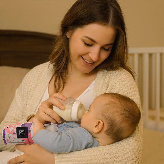 chauffe biberon nomade attirant pour petits explorateurs