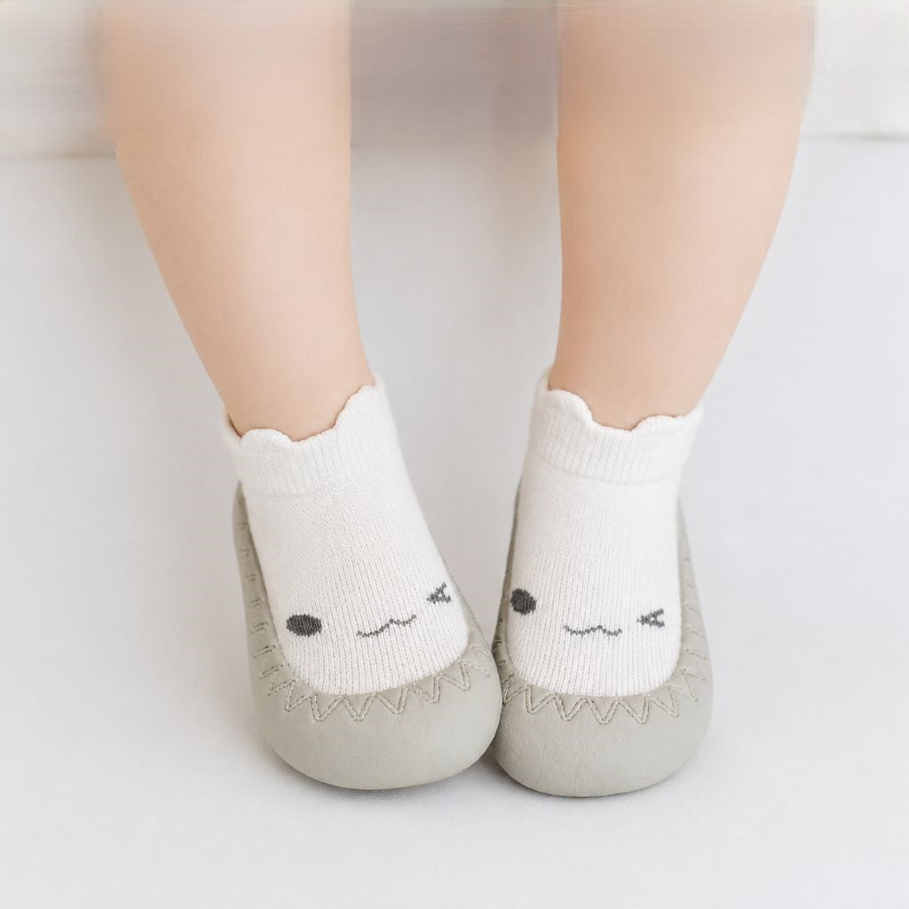 chaussure bebe garcon Pio beige bonne tenue