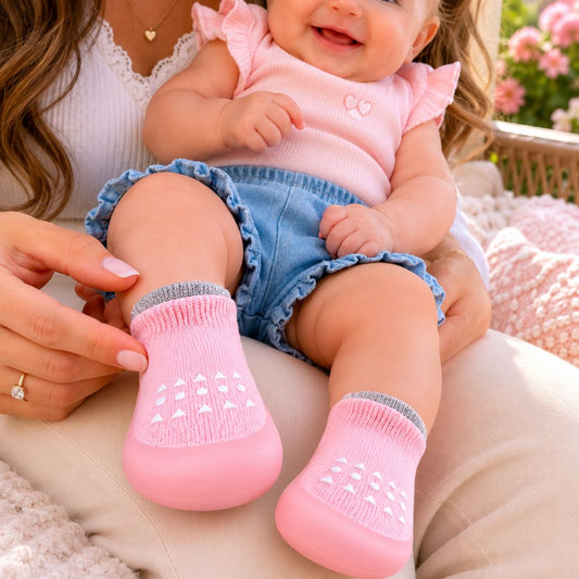 chaussure bebe Troti rose confort absolu