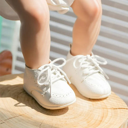 chaussure pour bébé Luma blanche
