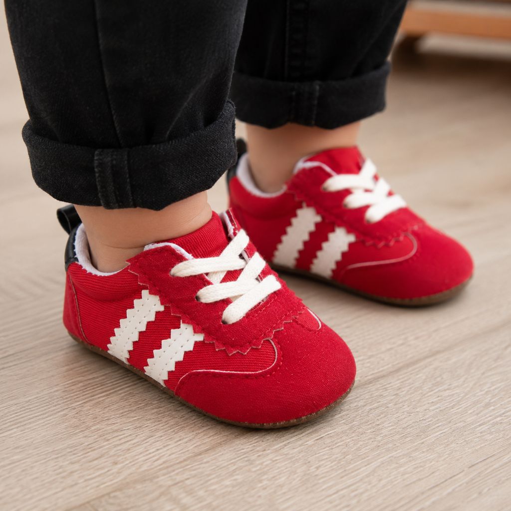 chaussure pour bébé Nova rouge confortable