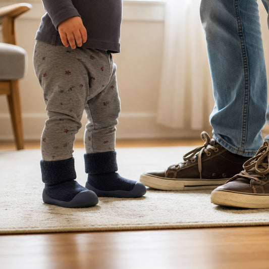 chaussures bebe Hopi noires antidérapantes
