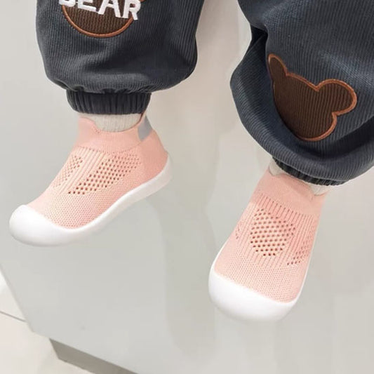 chaussures bebe Lyo roses