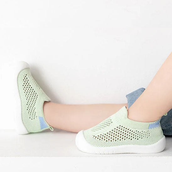 chaussures bebe Lyo vertes