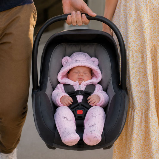 combinaison bebe Orelyn rose sortie maternité voiture