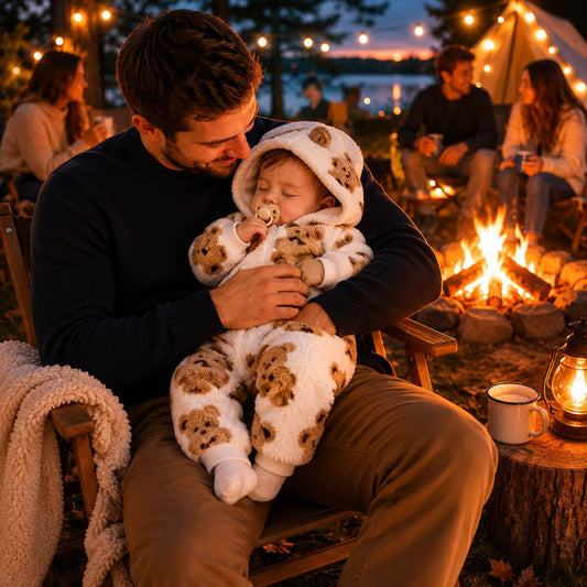 combinaison bebe Ourson Douillet dodo feu papa