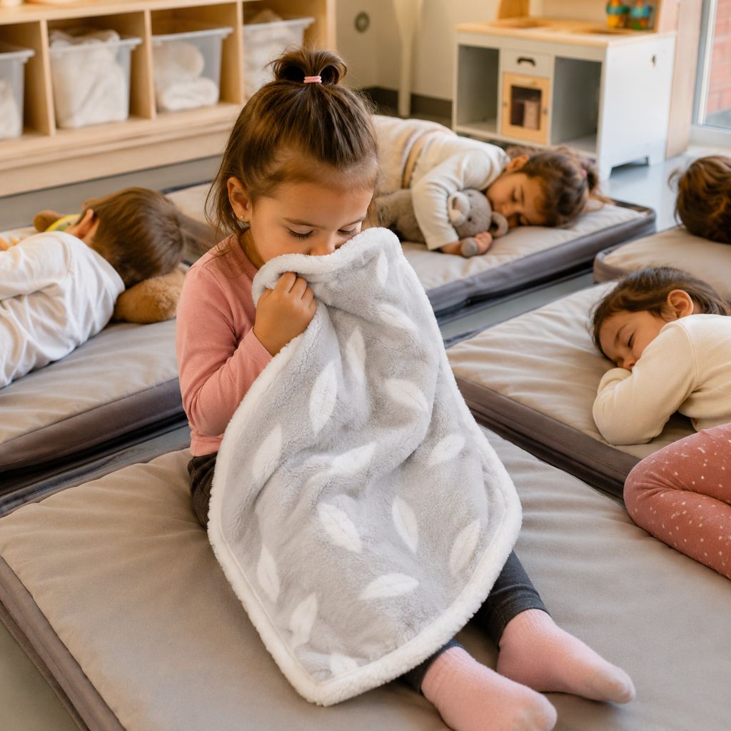 couverture bébé Petit Rêve rassurer faire dodo crèche