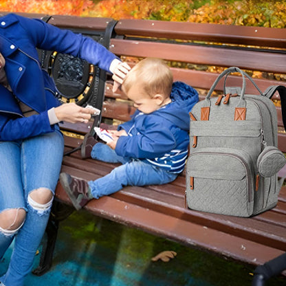 Sac à dos à langer pratique pour les petites sorties avec maman