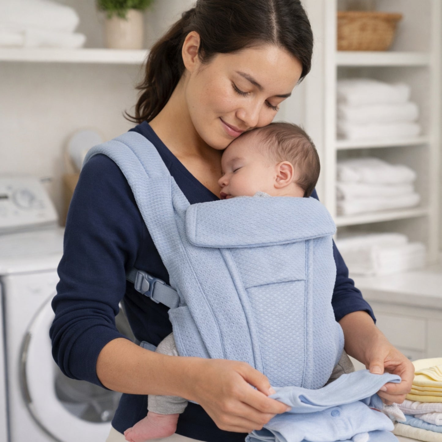 faire tâches bébé blottit porte bebe physiologique Comfortflex