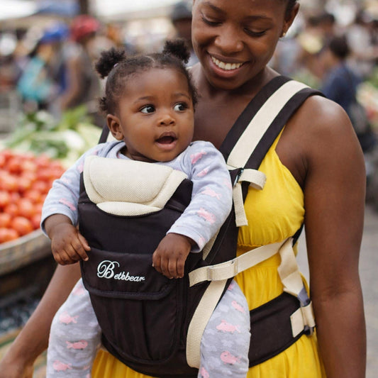 mains libres courses porte bebe dorsaux Le Premium