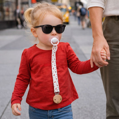 Une attache tetine qui a du style