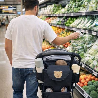 Avoir les essentiels pour profiter de faire les courses tranquillement avec notre sac a langer bebe