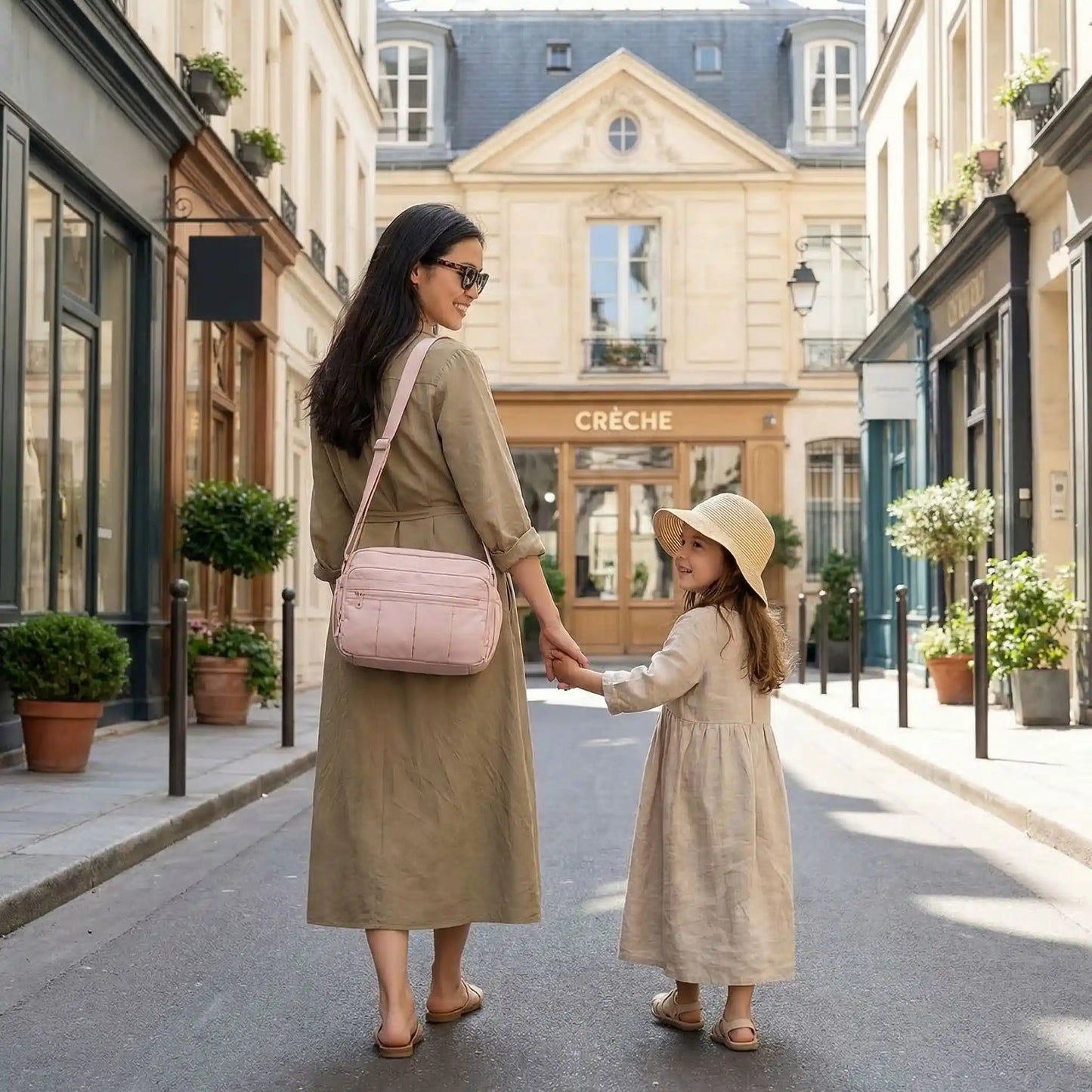 petit sac a langer | arrivée à la crèche