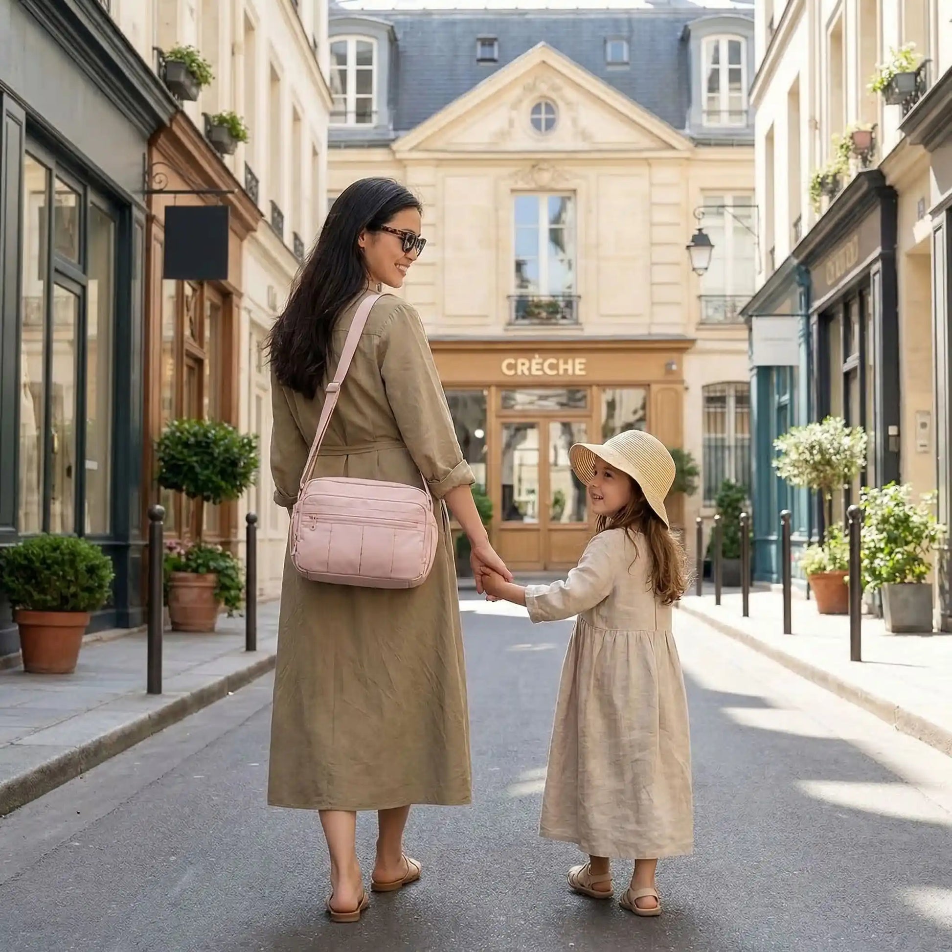 petit sac a langer | arrivée à la crèche