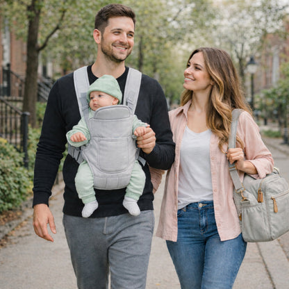 De belles promenades en famille vous attendent avec ce porte bébé 