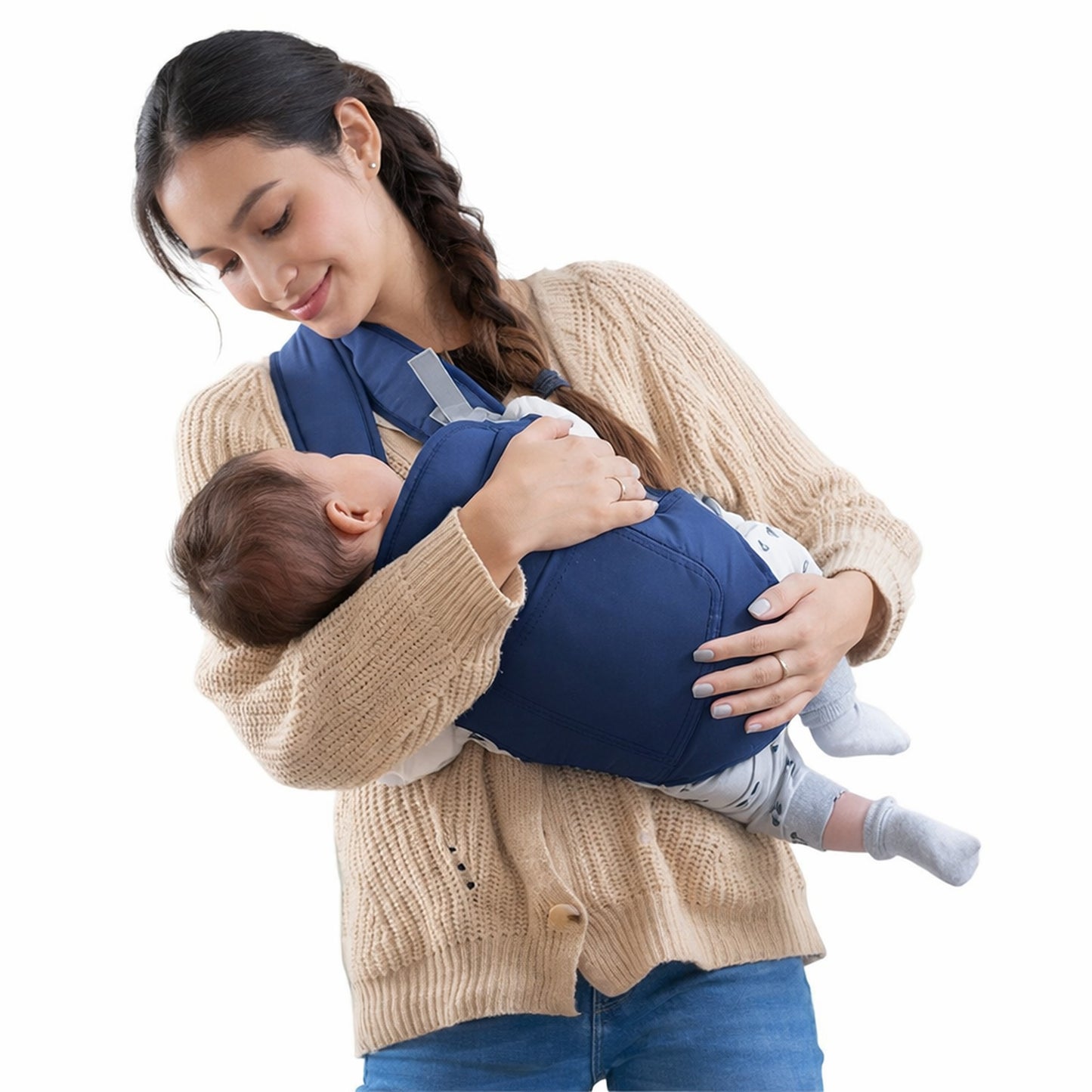 Un porte bébé qui se transforme en petit lit nomade