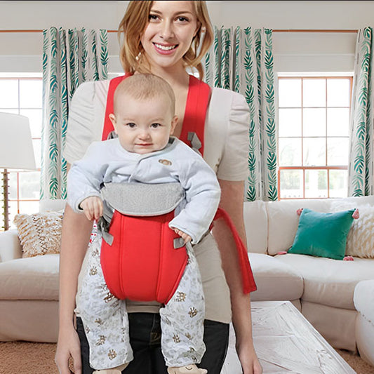 Porte bebe de couleur rouge