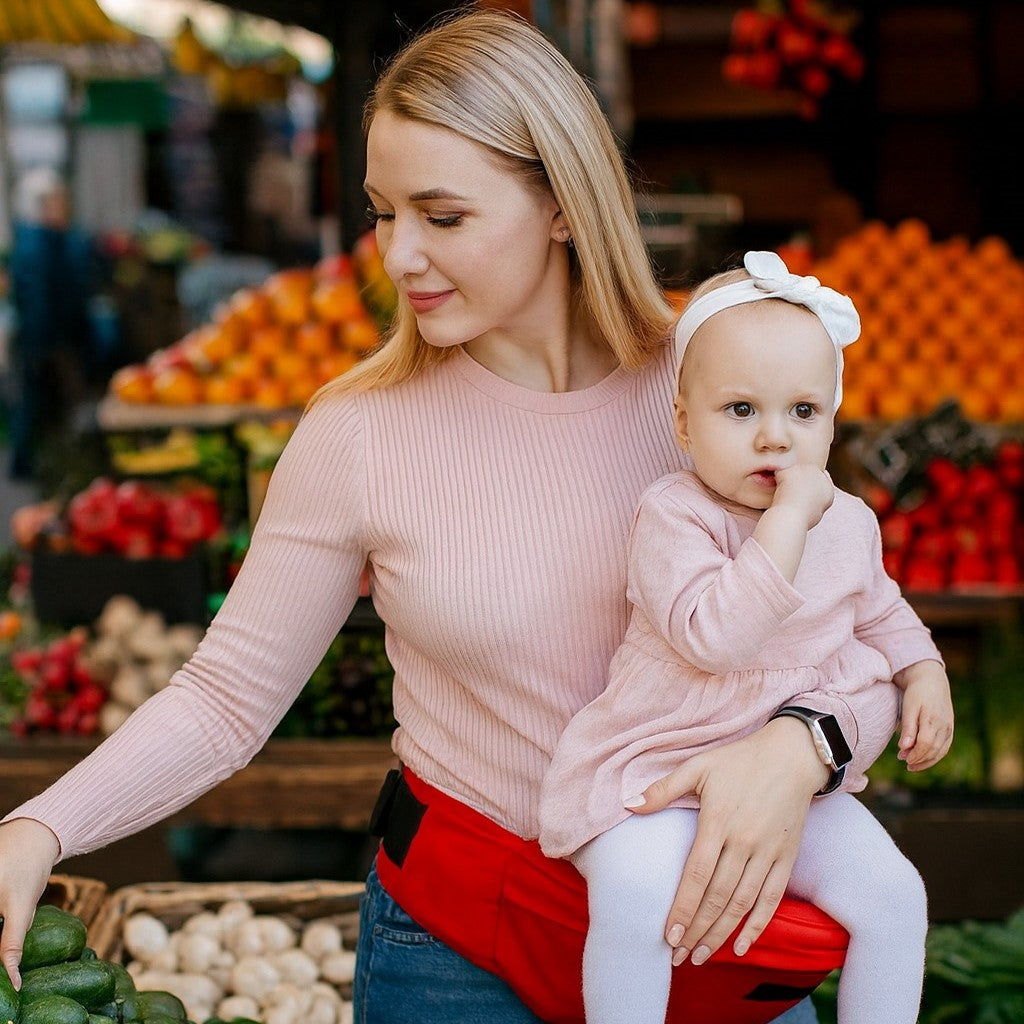 porte bebe hanche pratique pour les sorties avec bébé
