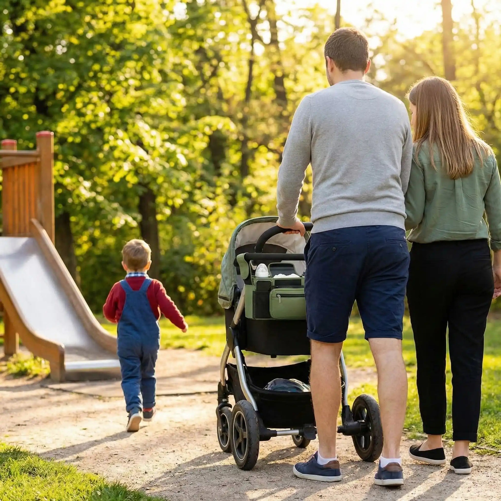 promenade parc famille sac à langer bébé L'Absolu 