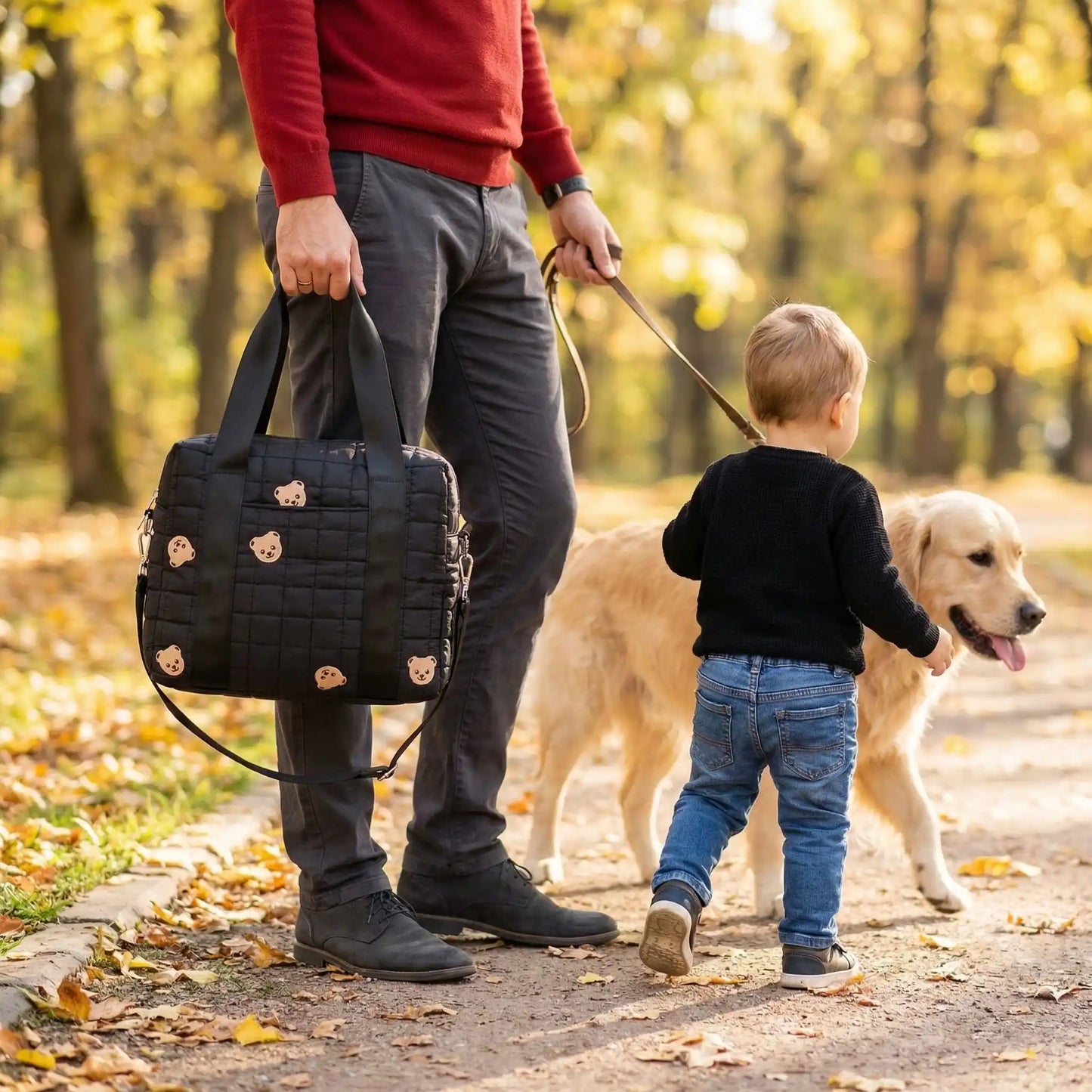 sac a langer petit pour marche chien au parc
