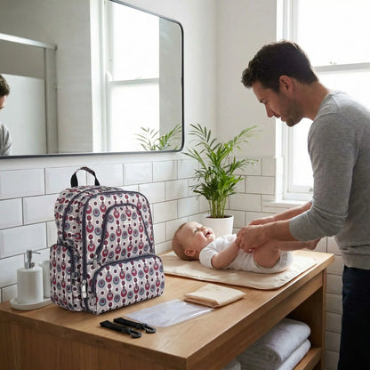 sac à dos à langer Babygo change restaurant