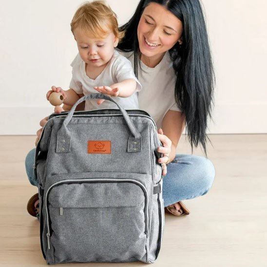 sac a dos a langer Multipoches Imperméables poignée robuste