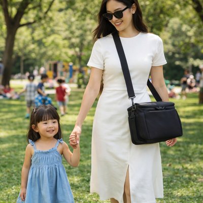 sac a langer bebe Le Multifonctionnel  bandoulière parc