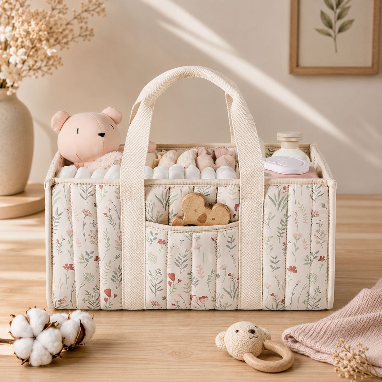 sac naissance Atelier Bébé beige léger