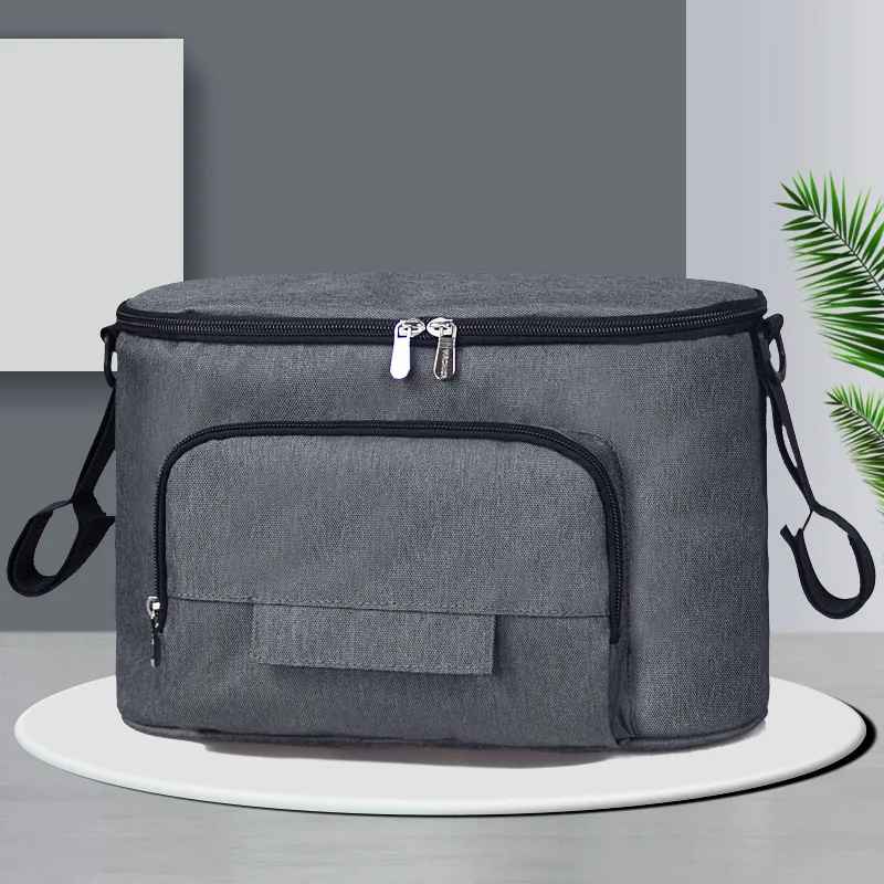 Sac à langer bébé de couleur gris