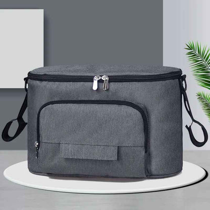 Sac à langer bébé de couleur gris